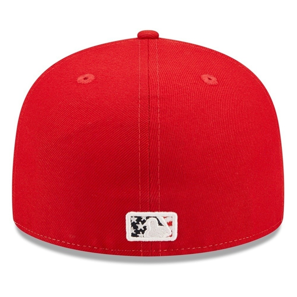 New Era 59FIFTY Chicago White Sox 4th of July Patriotic Fitted Hat Red Sz 7 1/4 - Picture 4 of 6